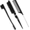 Three Piece Styling Comb Set With Edge Brush And Tail Comb For Salon Hair And Wig Styling 0