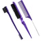 Three Piece Styling Comb Set With Edge Brush And Tail Comb For Salon Hair And Wig Styling 2