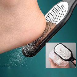 stainless steel foot file for professional dead skin and callus removal