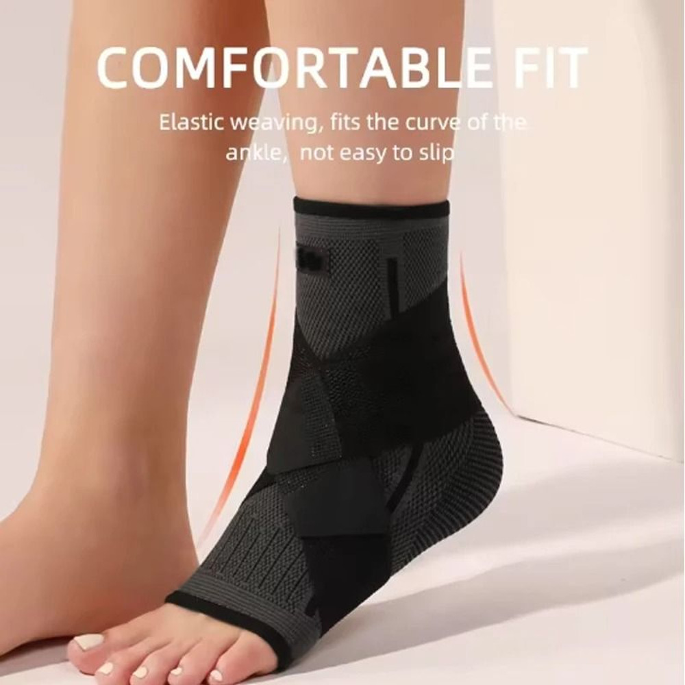 Adjustable Compression Ankle Support For Running Hiking And Sports Protection 4