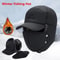 Winter Thick Artificial Fur Baseball Hat For Cold Weather Outdoor Use 0