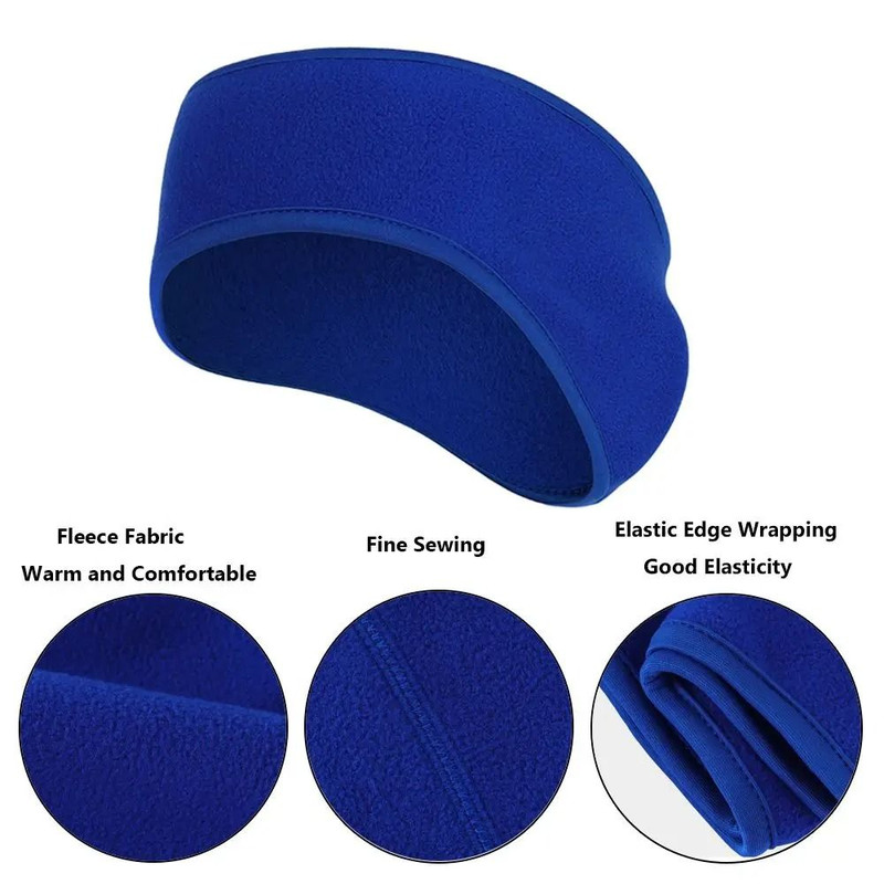 Fleece Winter Ear Warmer Headband For Outdoor Sports And Cold Weather Comfort 2