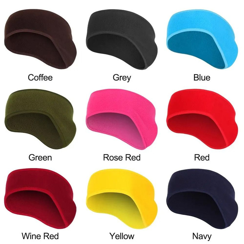 Fleece Winter Ear Warmer Headband For Outdoor Sports And Cold Weather Comfort 3