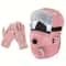 Winter Outdoor Riding Hat With Gloves And Windproof Fleece Mask 1