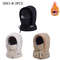 Cold Weather Thermal 3 In 1 Scarf Winter Windproof Hood Hat With Plush Neck Warmer 15