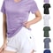 Womens Ultralight Quick Dry Sport T Shirt Breathable Running Gym Compression Shirt 0