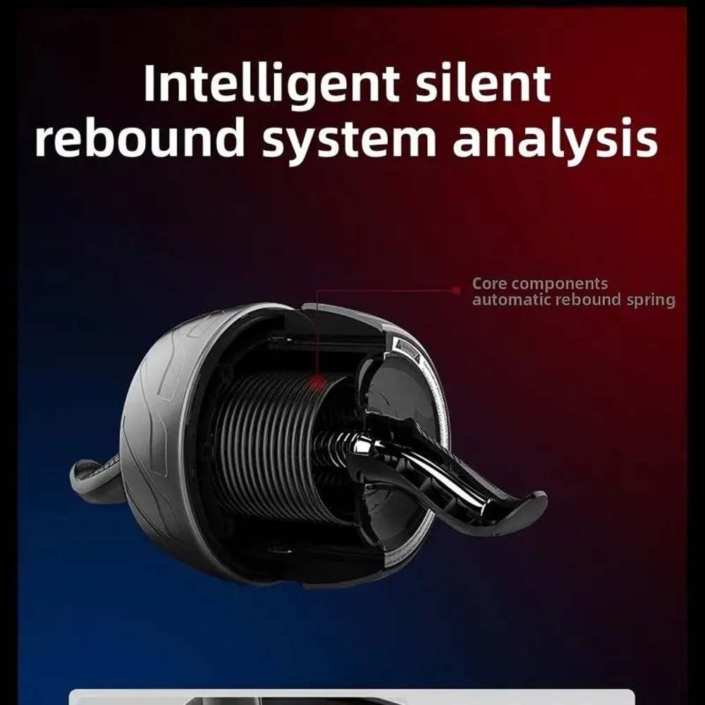 Rebound Ab Roller With Knee Mat For Home Core Strength Training 5