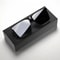 Simple Black Square Fashion Glasses For Men And Women 0