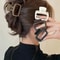 Lightweight Square Hair Claw Clip Set 0