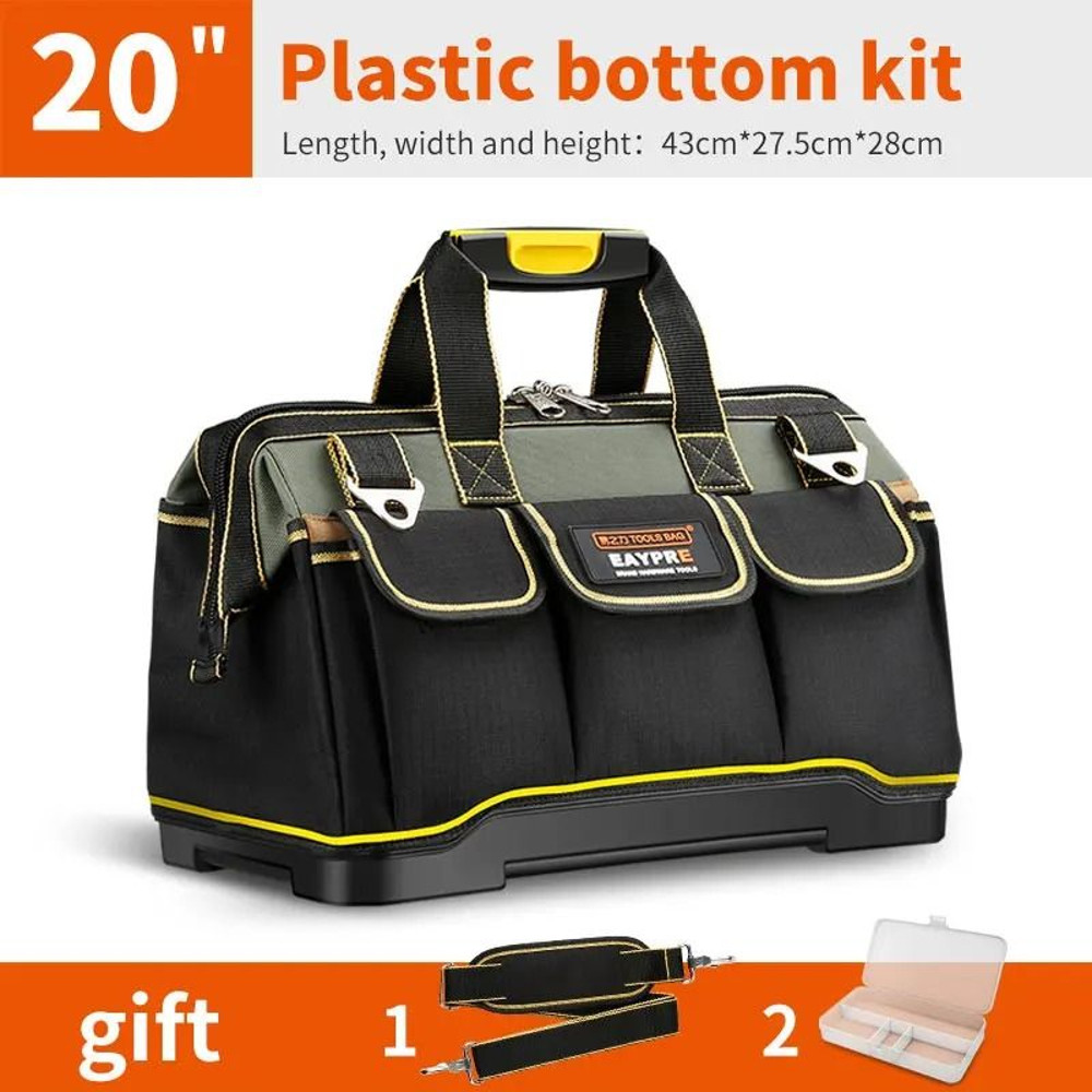 Wide Mouth Oxford Cloth Tool Bag For Electricians 6