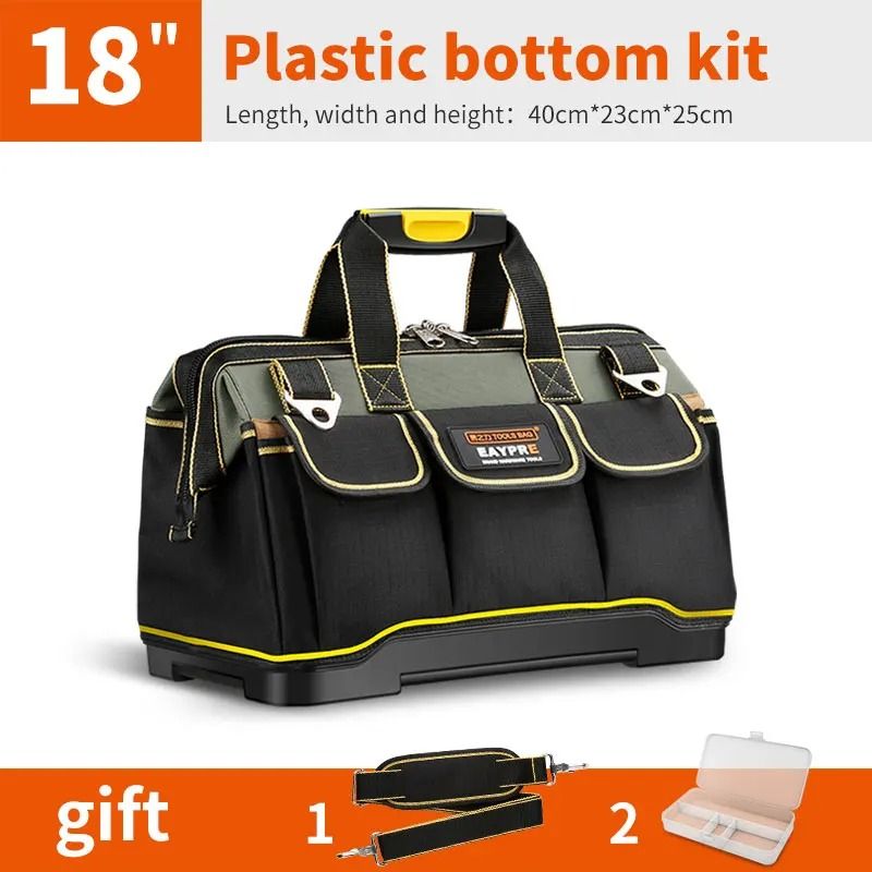Wide Mouth Oxford Cloth Tool Bag For Electricians 7