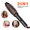 Hair Curler Rotating Brush Heat Hair Straightener Hot Comb Round Brush 0