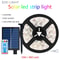 5050 RGB Solar Strip Outdoor LED Color Decorative String Light For Garden And Home 10