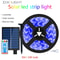 5050 RGB Solar Strip Outdoor LED Color Decorative String Light For Garden And Home 15