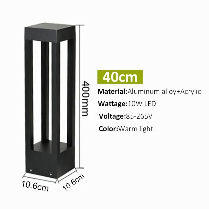 Outdoor Lawn LED Waterproof Landscape Walkway Light 7