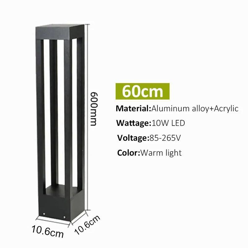 Outdoor Lawn LED Waterproof Landscape Walkway Light 8