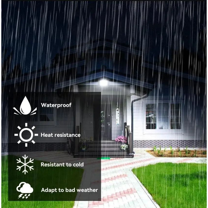LED Outdoor Floodlight With Or Without Motion Sensor Waterproof Garden Wall Light 1