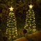 Solar Garden Christmas Tree Lights 0
