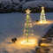 Solar Garden Christmas Tree Lights 6