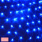Solar Curtain Fairy Net Lights 3x2m Outdoor String Mesh For Garden And Party 9