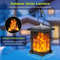 Mini Solar Lantern Flickering Flame Outdoor Lights 1