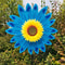 Colorful Sunflower Windmill Pinwheel Garden Spinner 16