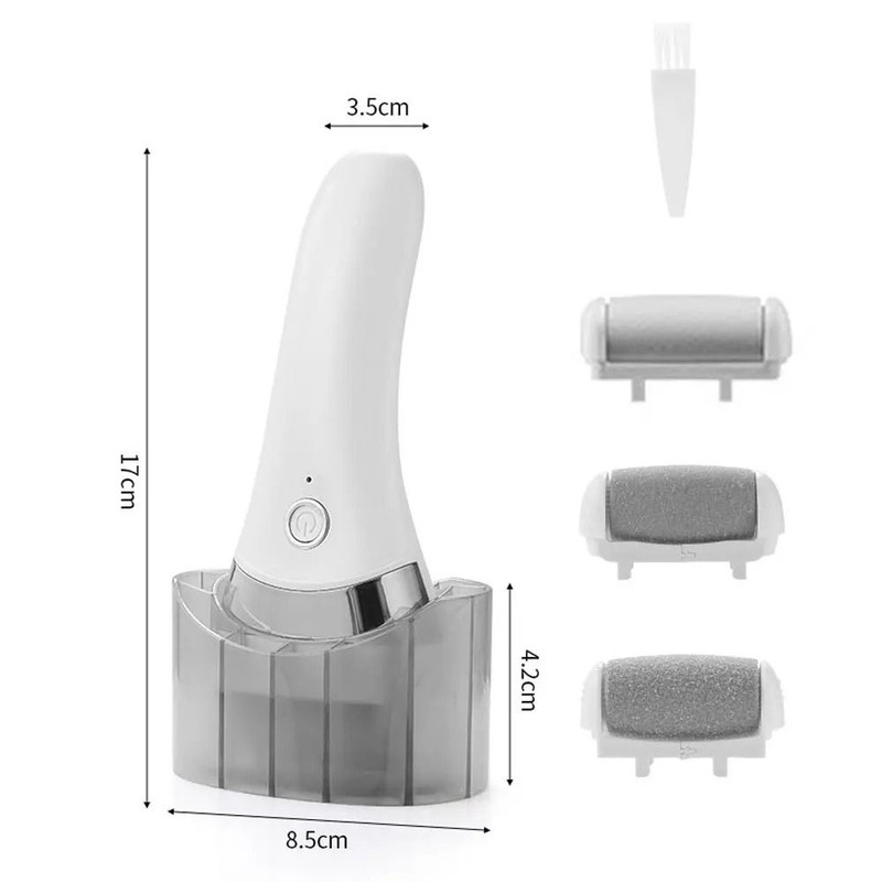 3 In 1 Electric Foot File Callus Remover For Smooth Skin 6