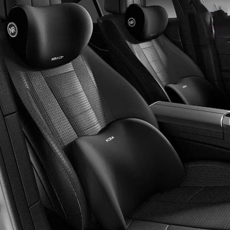 Car Neck Headrest Pillow For Comfortable Travel Support 4