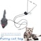 Interactive Door Hanging Cat Toy With Black Mouse Teaser 4
