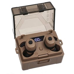 arm next e30 tactical electronic noise cancelling earplugs with bluetooth for shooting protection