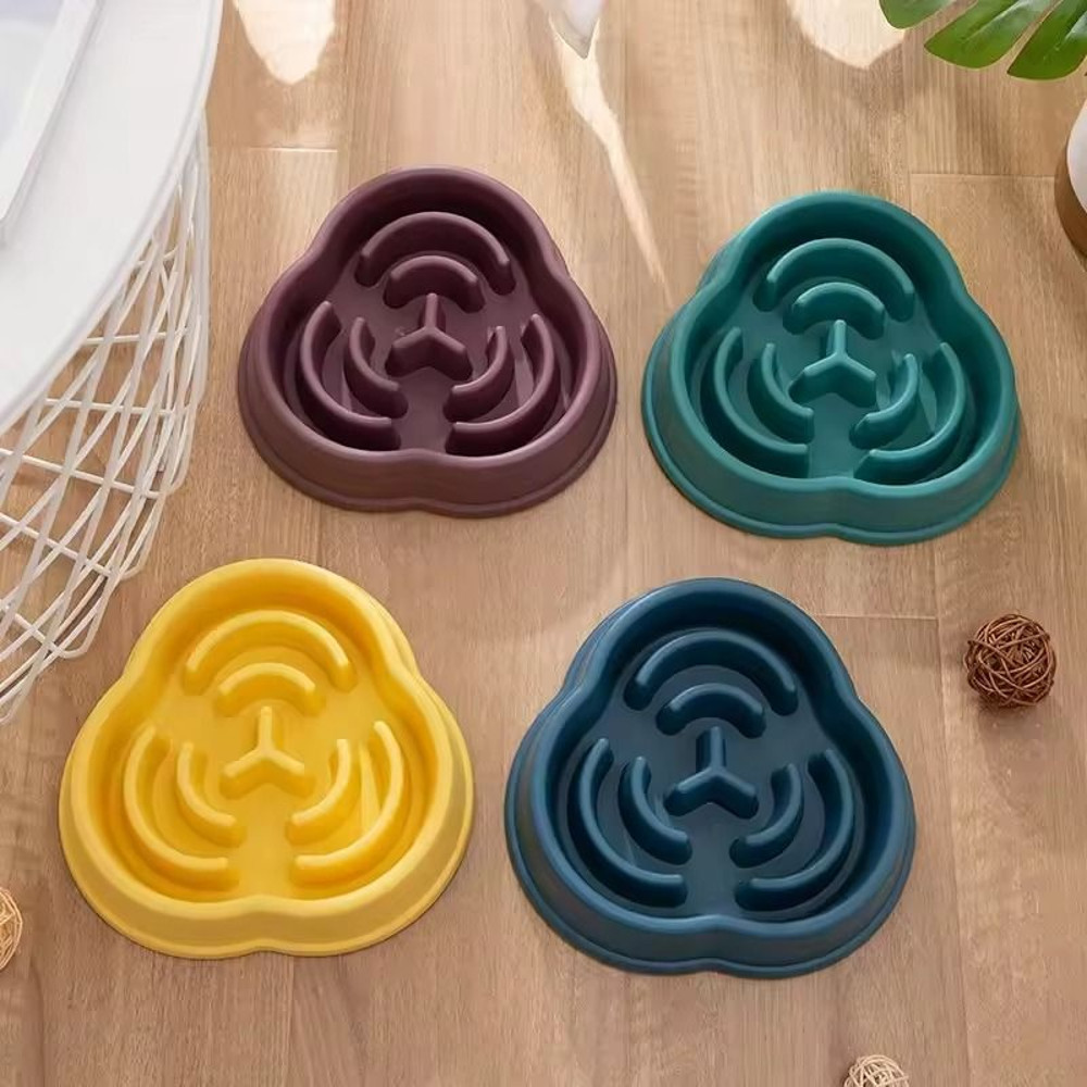 Pet Slow Food Bowl Anti Choking Feeding Bowl For Dogs And Cats 3