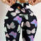 High Waist Butterfly Print Leggings With Bow Bandage Design For Yoga And Fitness 5