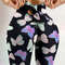High Waist Butterfly Print Leggings With Bow Bandage Design For Yoga And Fitness 6
