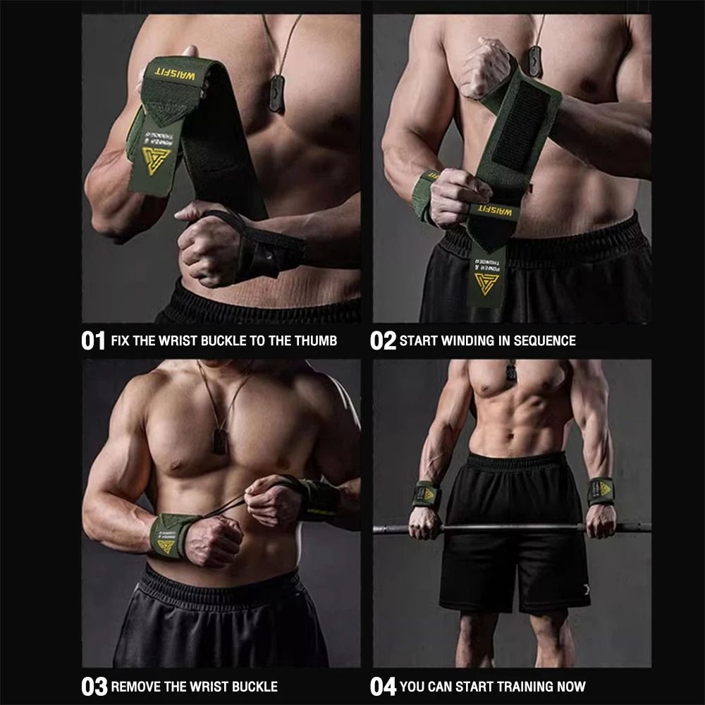 Premium Wrist Support Bands For Fitness And Heavy Lifting 4