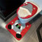 Santa Toilet Seat Cover And Rug Set For Christmas Bathroom Decor 4