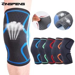 compression knee brace sleeve for pain relief and joint support