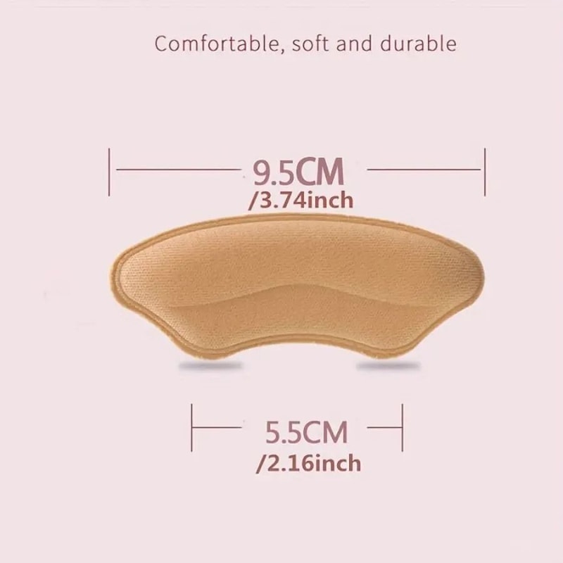 Heel Pads Shoe Inserts Self Adhesive Cushions For Better Fit And Comfort 3