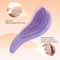 Magic Detangling Hairbrush Soft Wheat Straw Scalp Massage Anti Static Grooming Comb 2