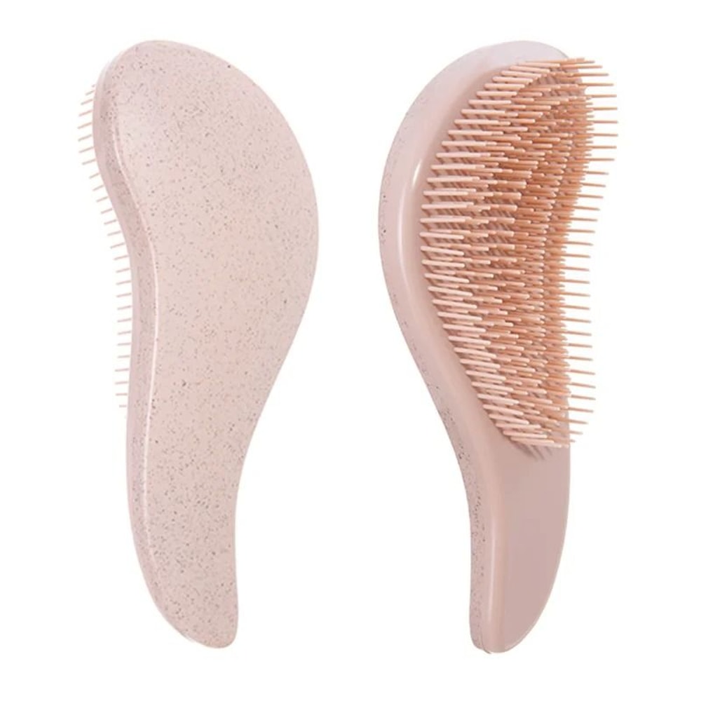 Magic Detangling Hairbrush Soft Wheat Straw Scalp Massage Anti Static Grooming Comb 8