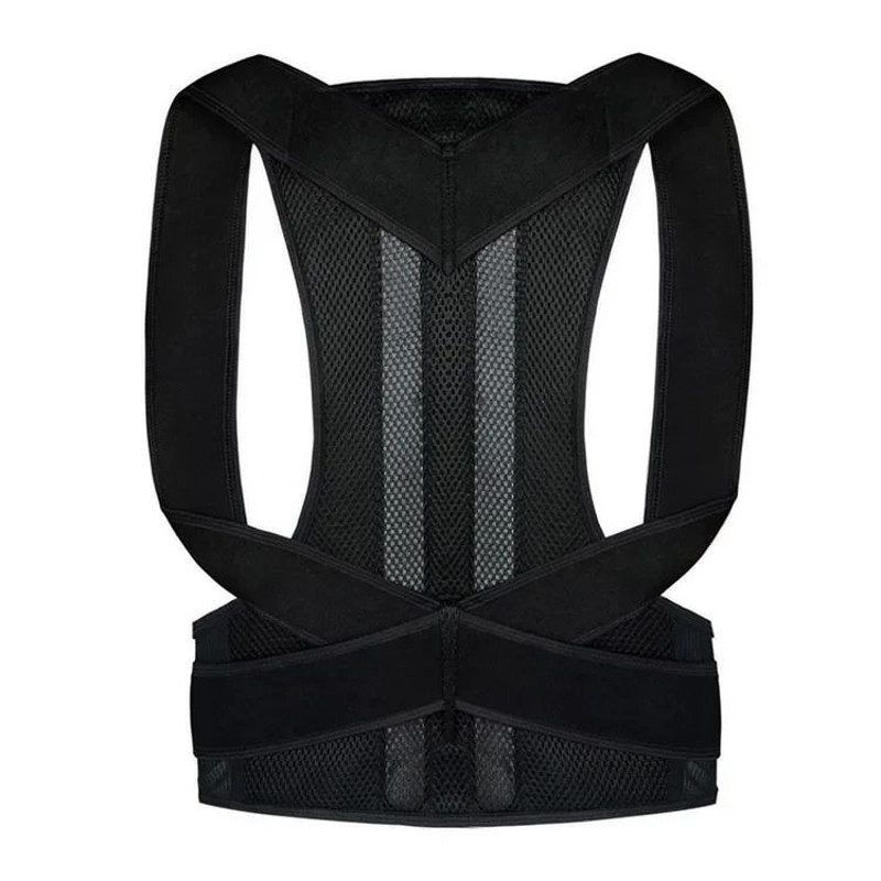 Adjustable Posture Corrector Back Support Brace Unisex Lumbar Alignment Belt 6