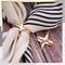 X Shaped Scarf Clips Elegant Silk Scarf Buckle Rings For Women 1