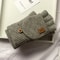 Knitted Fingerless Winter Gloves Warm Touch Screen Half Finger Gloves For Men And Women 8