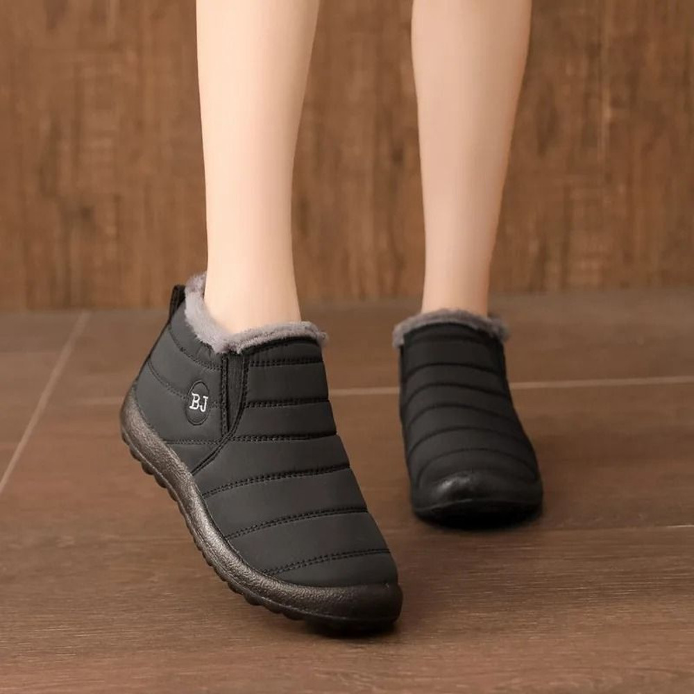 Womens Waterproof Non Slip Warm Snow Shoes Comfortable Hiking Shoes 1