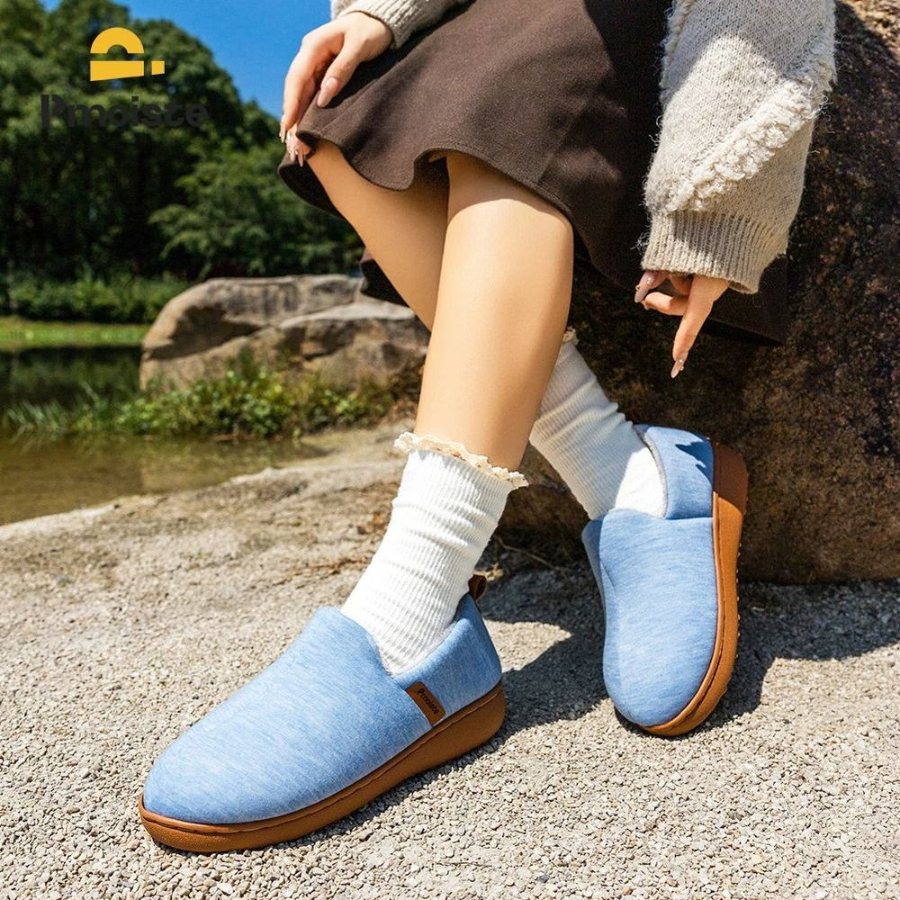 Soft House Boots Slippers Women Comfortable Warm Memory Foam Indoor Shoes 5