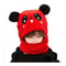 Cartoon Winter Hat With Scarf Thick Fleece Cap For Kids 3