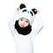 Cartoon Winter Hat With Scarf Thick Fleece Cap For Kids 5