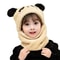 Cartoon Winter Hat With Scarf Thick Fleece Cap For Kids 6
