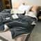 Super Soft Imitation Lambswool Blanket Autumn Winter Double Queen Blanket 12