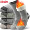 Winter Men Thermal Socks Thick Warm Wool Mid Calf Sports Socks 0