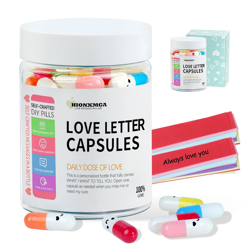 Affirmation Message Bottle Gift Set With Romantic Quotes For Special Occasions 10